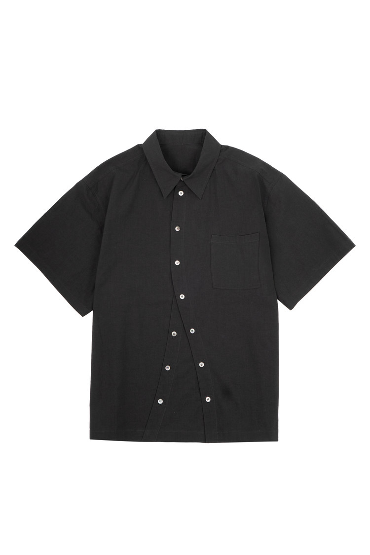 Wave half-shirts(Black) : YOSUK(요석)