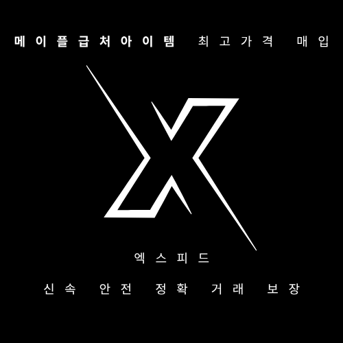 메이플급처템 엑스피드