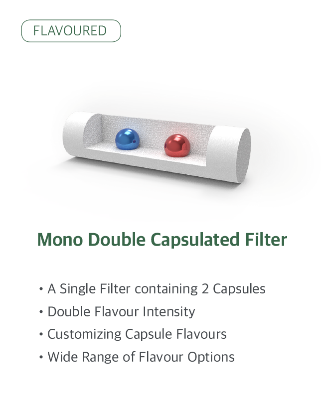 cigarette flavour capsule Flavoured