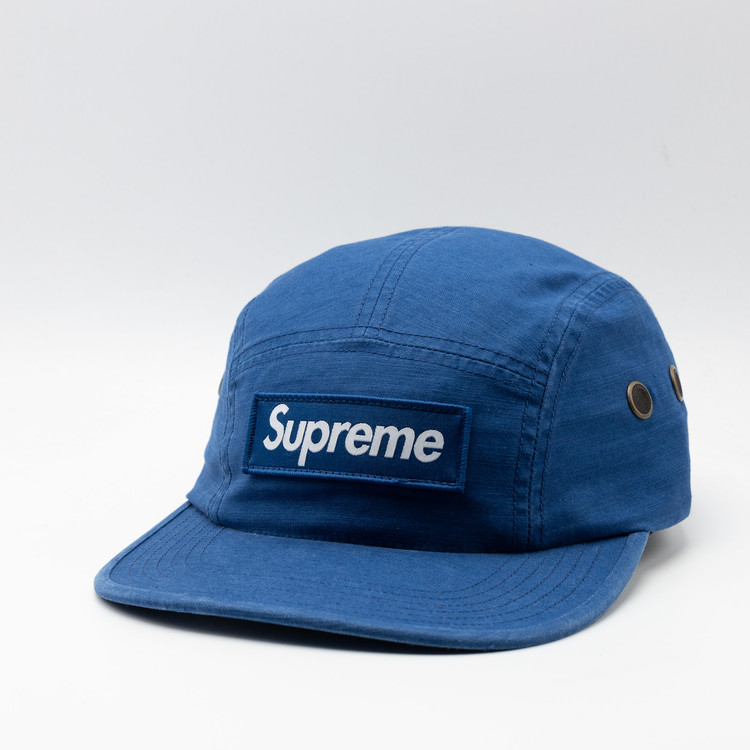 SUPREME MILITARY CAMP CAP DARK ROYAL 25SS : Paramade Pickers (파라