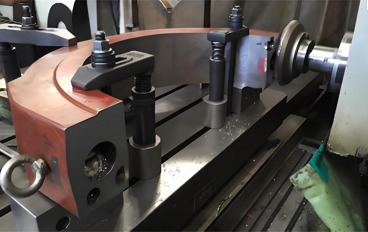 Crankcase Cap Contact Face Machining