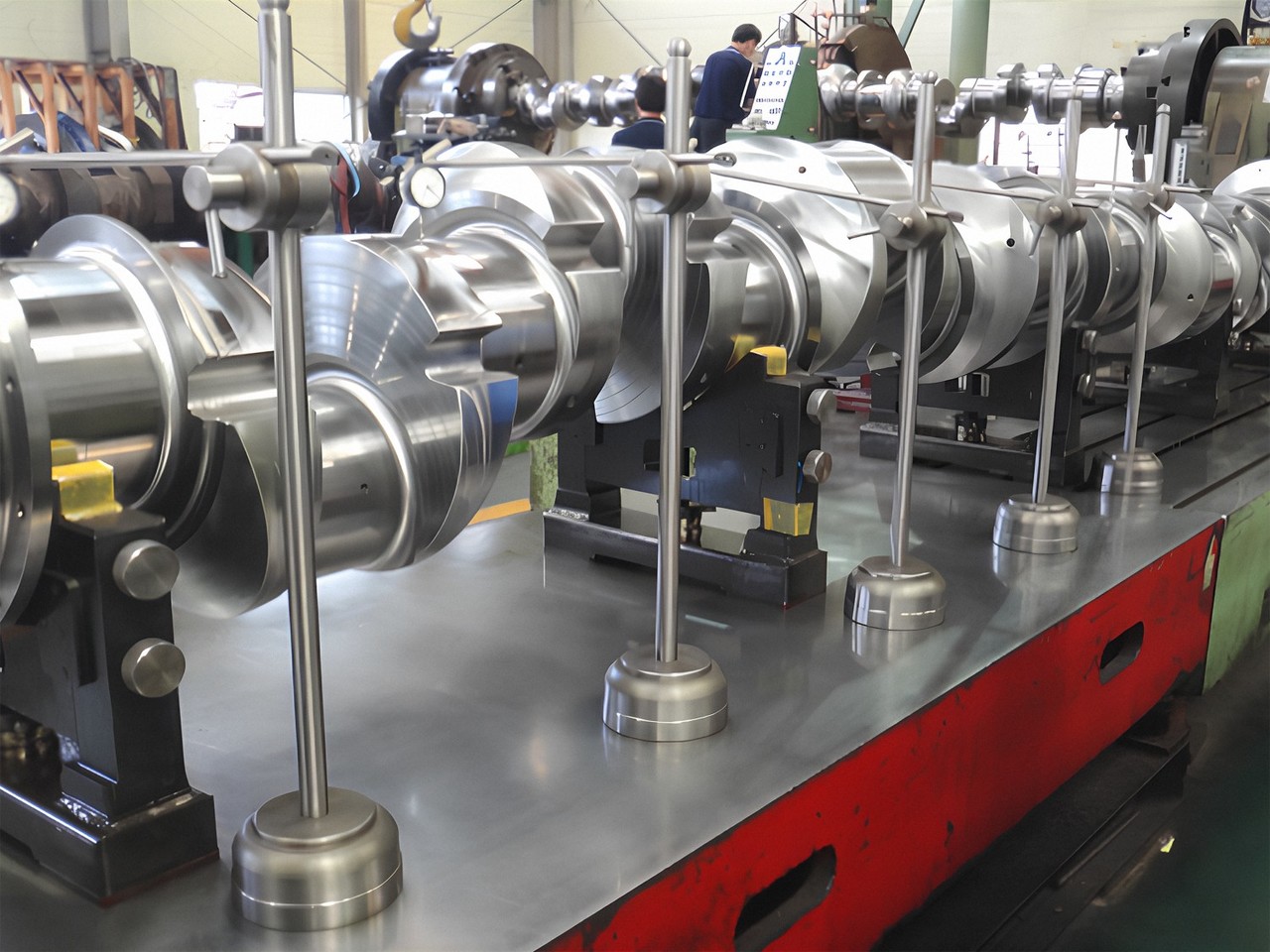 Crankshaft Manufacturing Final Inspection