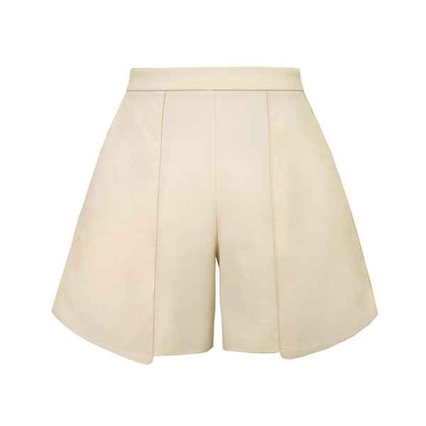 [BLACK LABEL] S/S MERINO  WOOL-A LINE SHORTS / SUNLIGHT BUTTER