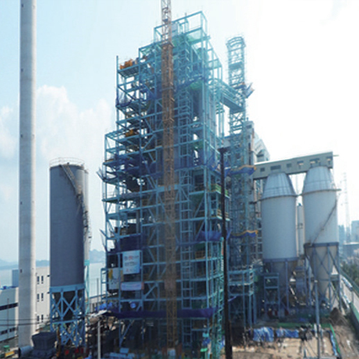 <strong>군장에너지(주)</strong><br/>C.H.S 1호기 석탄선별기 납툼<br/>< 250ton/hr, 10mm Under >