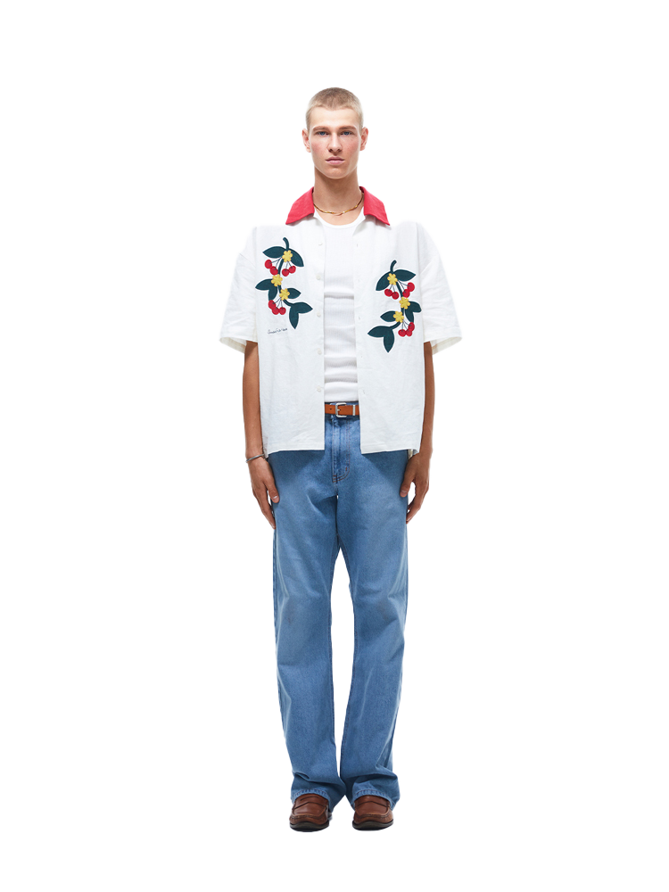 ★22-23FW新作★SUNDAYFRUITMARKET★FRUIT TOUR TEE SUNDAYFRUITMARKET | Fruits Cotton T-Shirt | Women | Lane