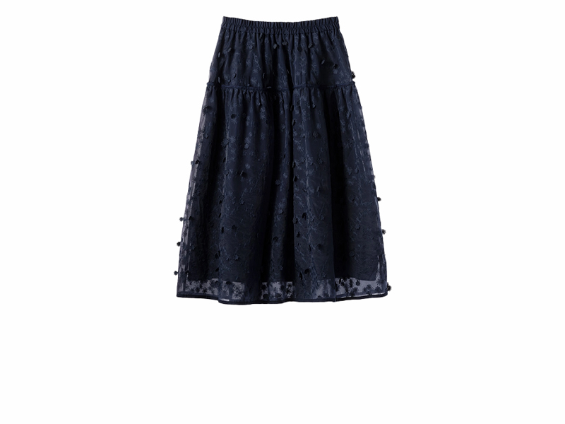 <strong>MUVEIL 플라워 오간자 스커트</strong><BL> 515,900원