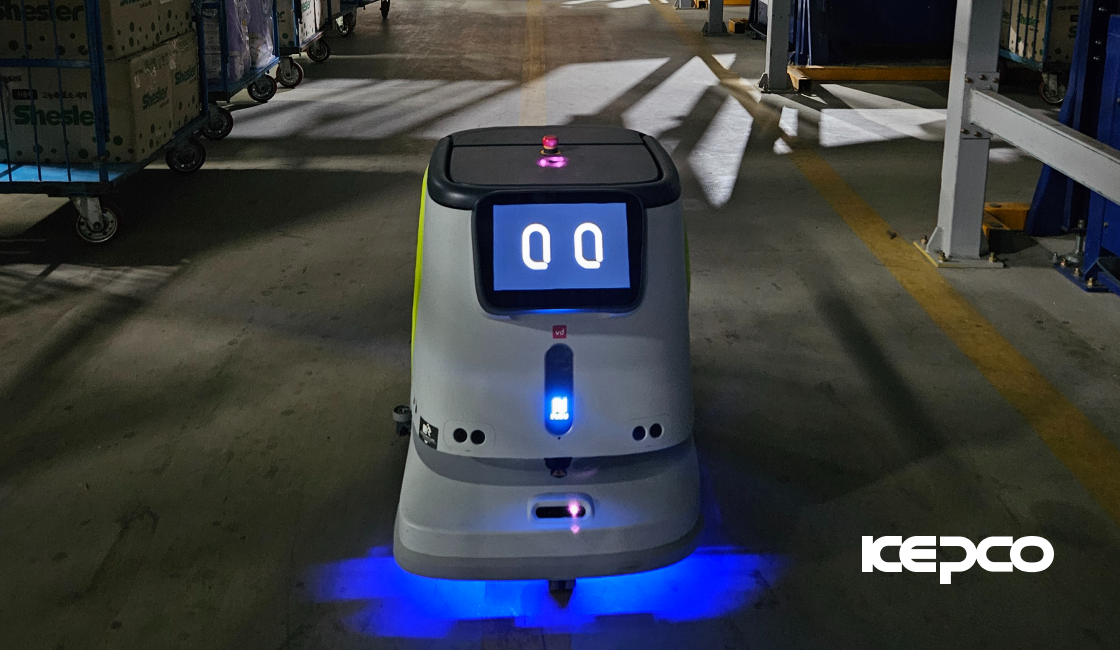 한국수자원공사 상업용 청소로봇 공장 청소