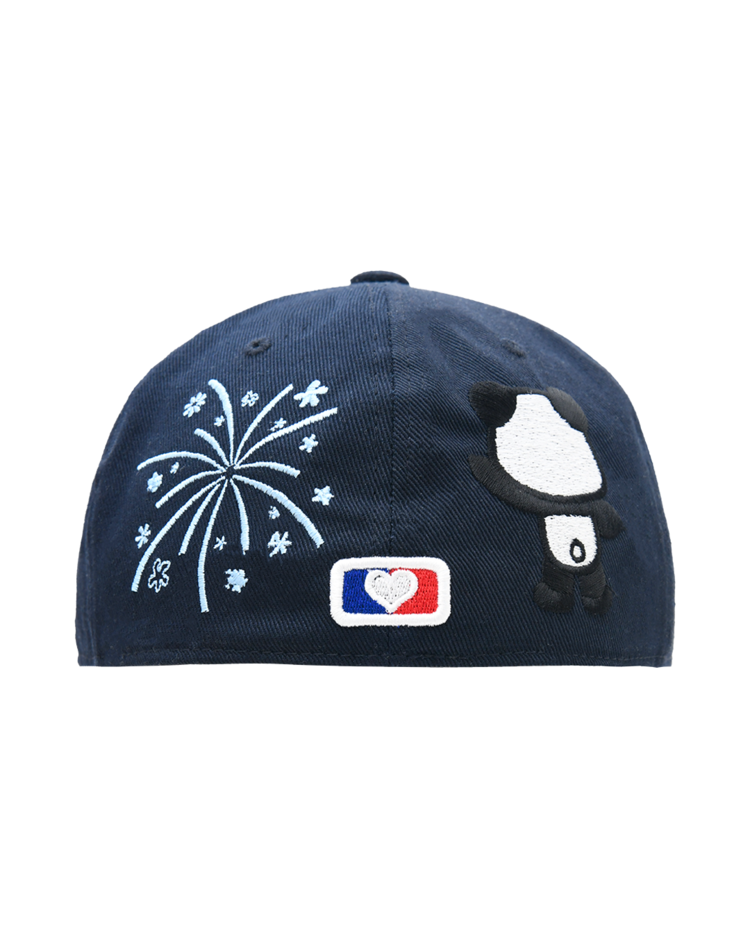 [THE MUSEUM VISITOR]★韓国人気★PANDA EMBROIDERY CAP PANDA EMBROIDERY CAP (NAVY) : THE MUSEUM VISITOR