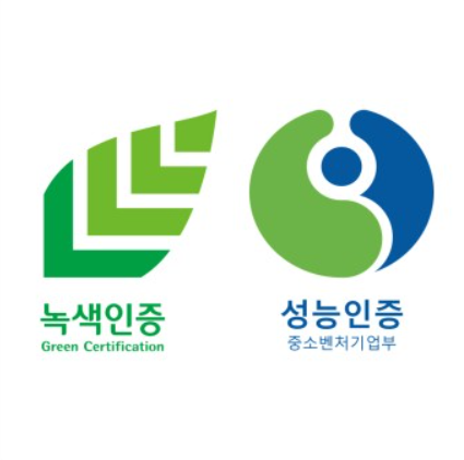 <p style="margin-left:10px;"></p><h5 style="margin-left:10px">녹색 및 성능인증</h5>