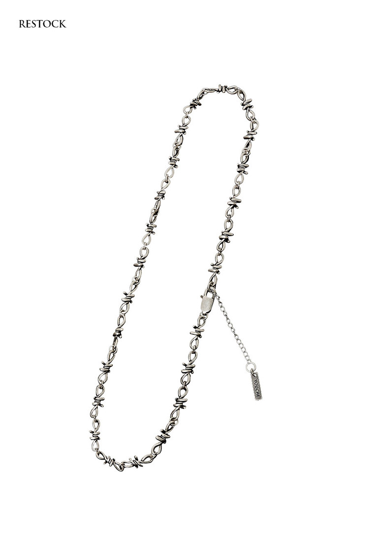 【YOUCHE PRET A PORTER】 25SS/SR WIRE CHAIN NECKLACE 002 SR WIRE CHAIN NECKLACE 002 [Restock] : YOUCHE PRET A PORTER