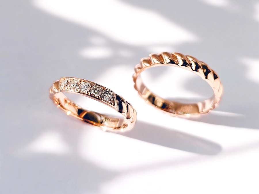 로이나 볼류트 웨딩밴드