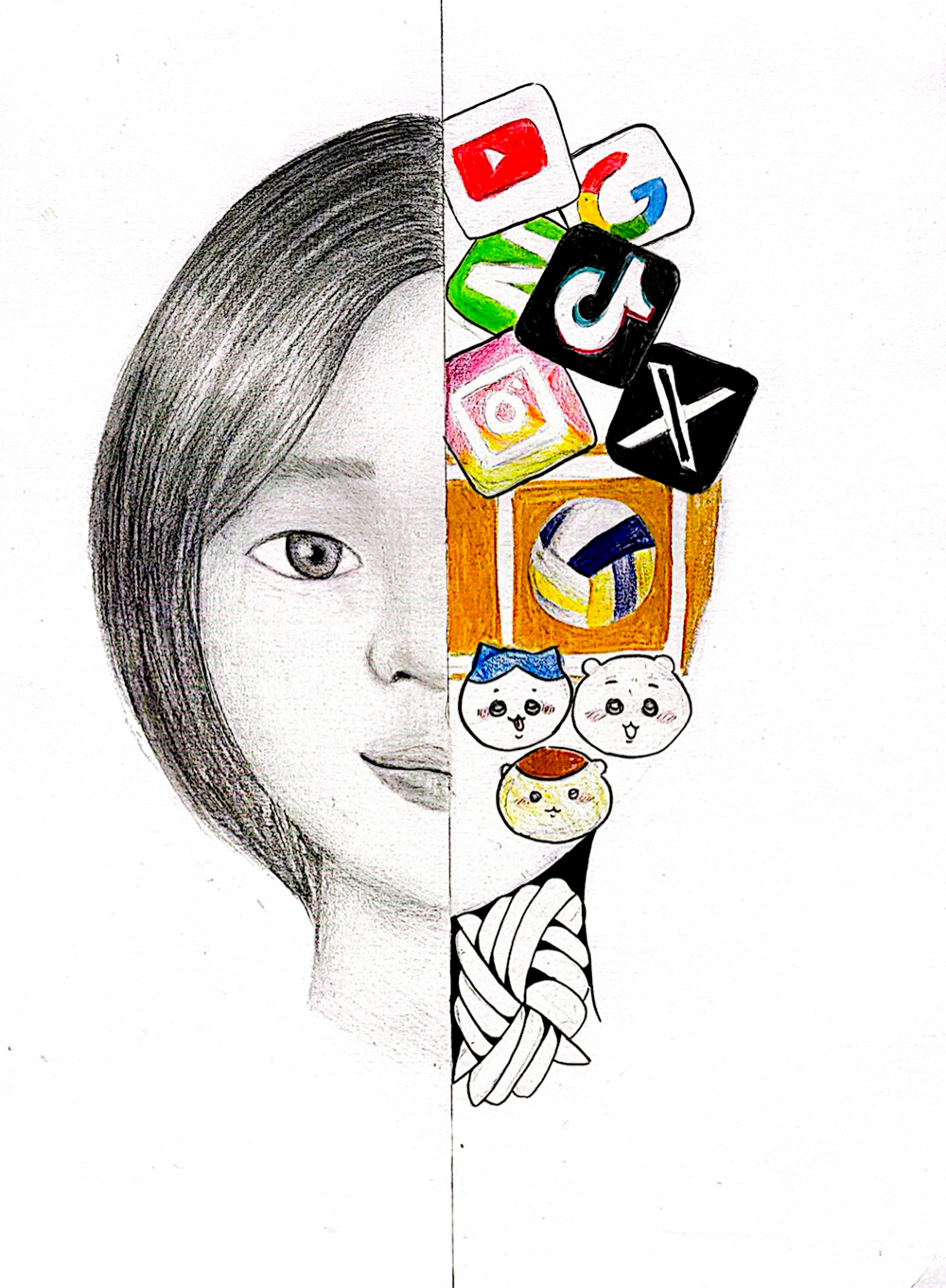 <br><b style="font-size:20px;">왕헤이 / Untitled(무제)</b><br>29.5 x 40 cm<br>Mixed Media<br>2024