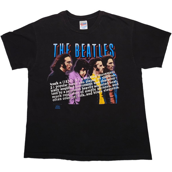 THE BEATLES - DEFINITION OF ROCK (1991) (XL) TEE : VNTGdept