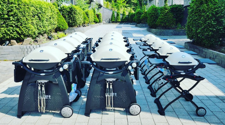 빌라퍼즈만의 최고급 바베큐 그릴