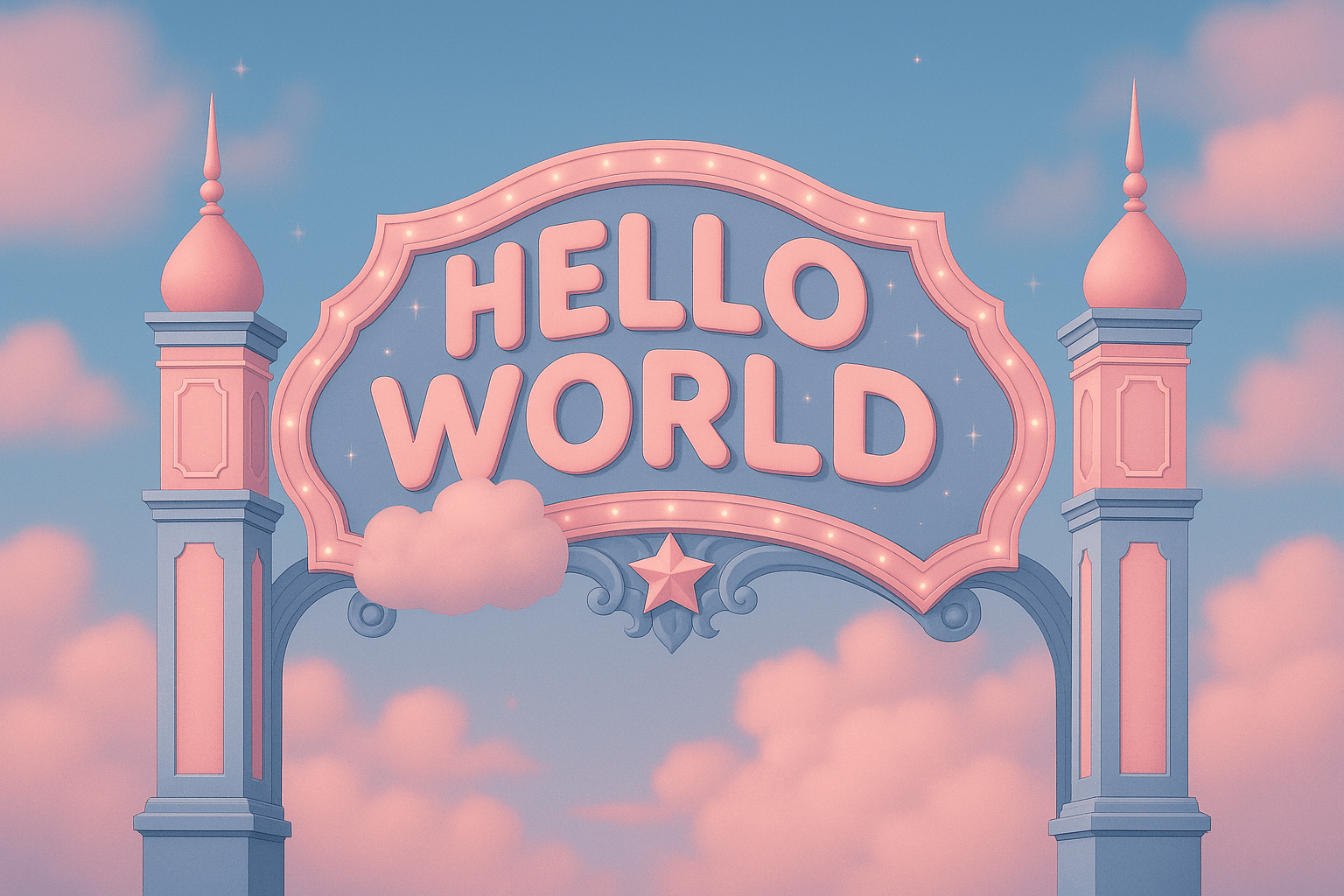 환영합니다!🤗<br>이곳은 놀고 싶은 어린이라면 모두 환영하는 <br><b>무장애놀이터 '헬로월드'</b>입니다.