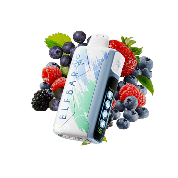 ELF BAR ICE KING 25000 PUFF(5%)-BLUE RAZZ ICE : 【EXUP JAPAN】電子