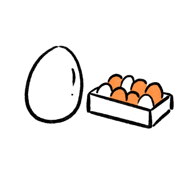 반숙 계란 OEM