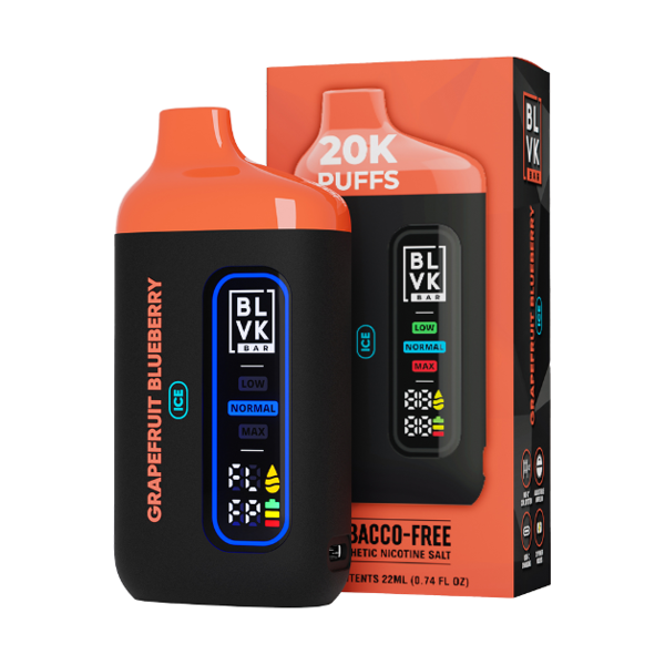 BLVK BAR 20000PUFF(2%)-GRAPEFRUIT BLUEBERRY : 【EXUP JAPAN