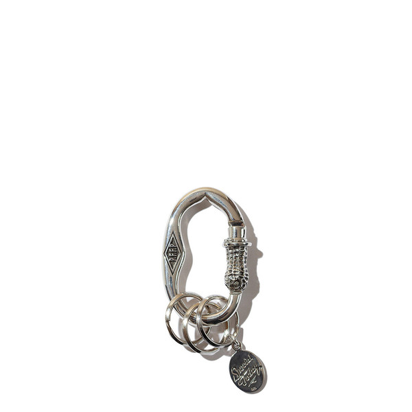 PEANUTS＆Co. Peanuts carabinar Silver ピーナッツカンパニー PEANUTS&CO. |Peanuts Carabiner (Silver