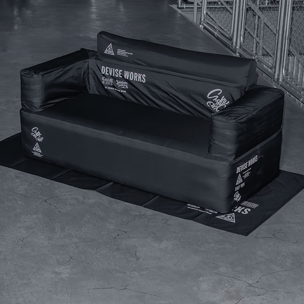 BONFLAG x DEVISE WORKS AirSofa 2P Devise Ver. : Camping Gear, Air