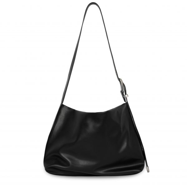 Punching Belt Strap Shoulder Bag - Black : 락케이크 Rock Cake