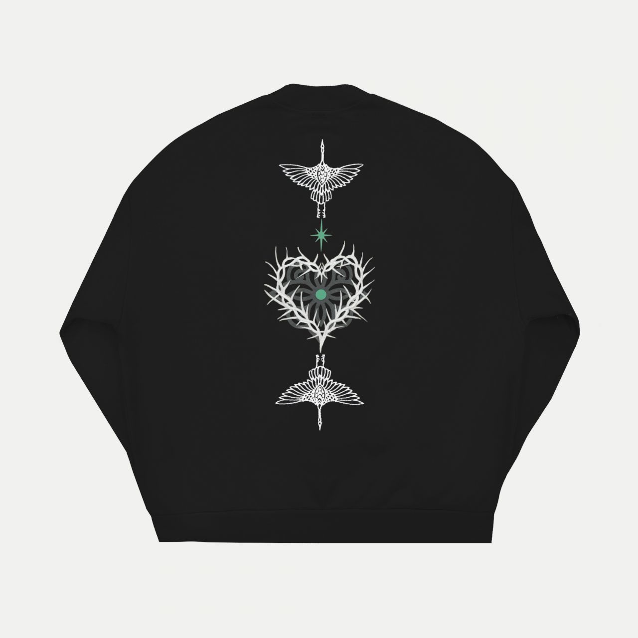 PittaKKM x Bloom Crewneck (black)