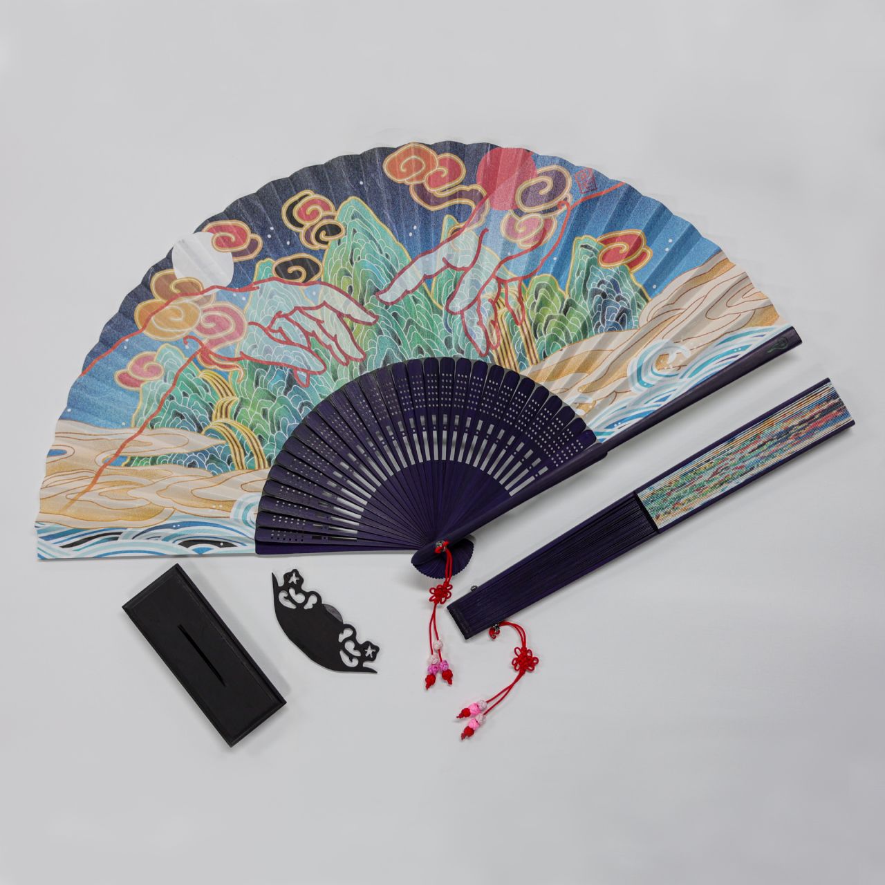 Korean Fan - Creation ilwolobongdo