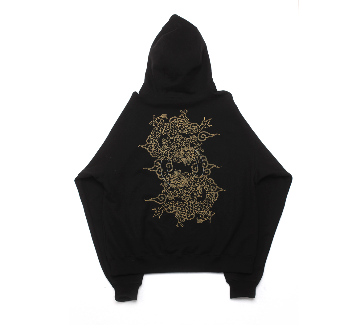 Dragon printed Hoodie (black)