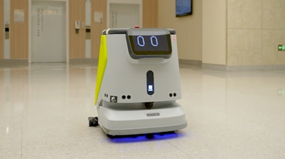 자동화 병원 청소로봇