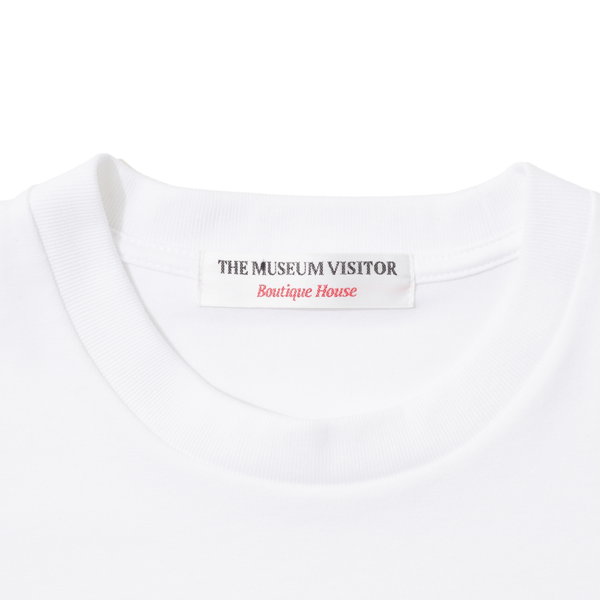 DOODLE EMBROIDERED T-SHIRT : THE MUSEUM VISITOR