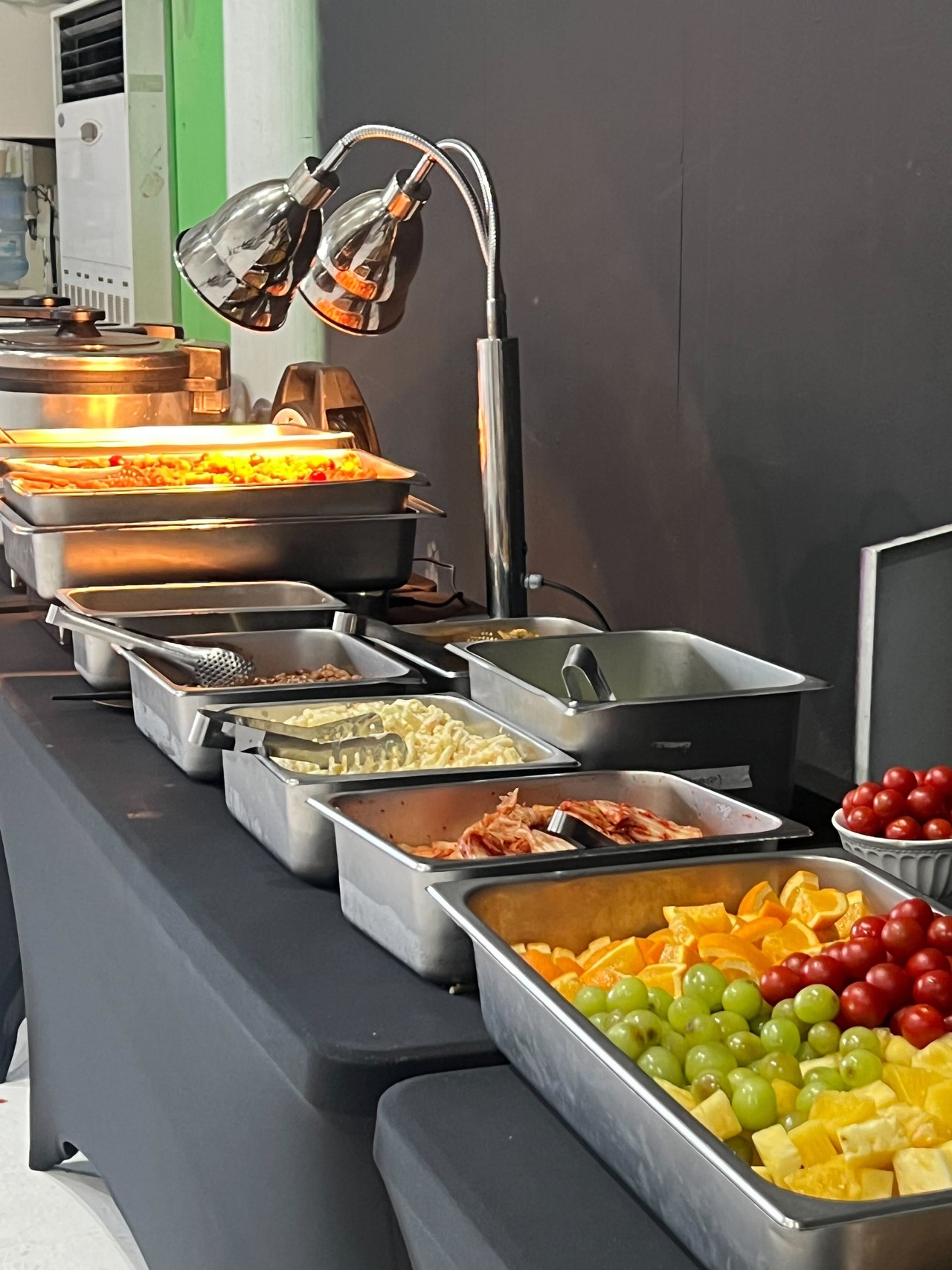 연예인 촬영장 이동급식