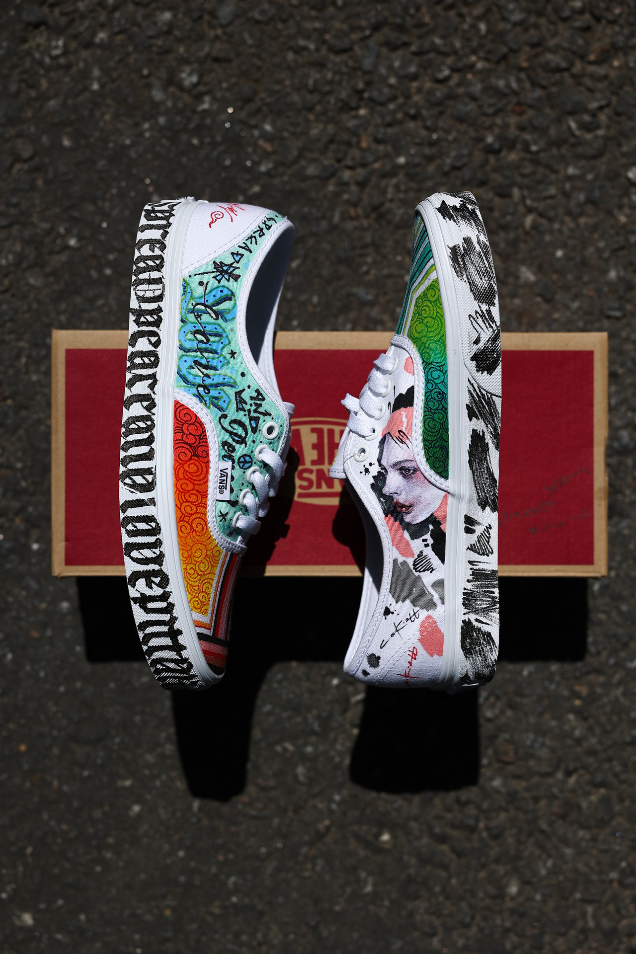 PittaKKM x SLO.LEE x Lee.K custom VANS