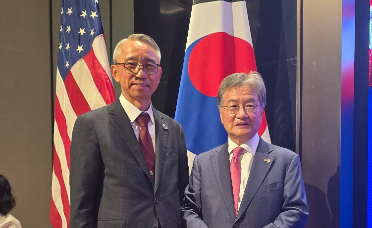 美 독립기념일 행사 참석 (7.2, 조셉 윤 주한미국대사 대리와 함께)