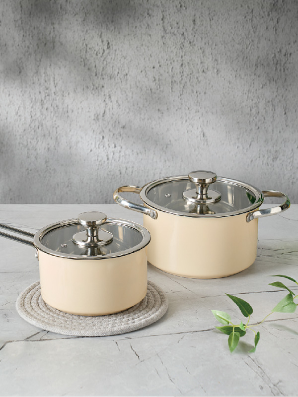 디오로 세라믹 컬러냄비 2종세트