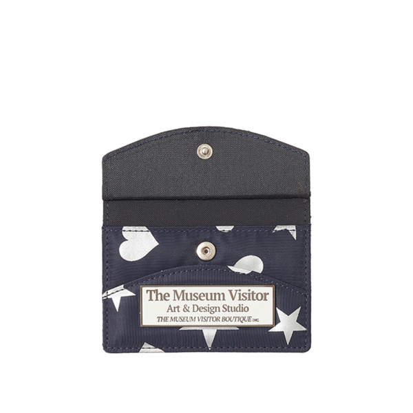 韓国商品/THE MUSEUMVISITOR HEART STAR CRACK CARD WALLET HEART STAR CRACK CARD WALLET (LIGHT PURPLE) - 감도 깊은 취향