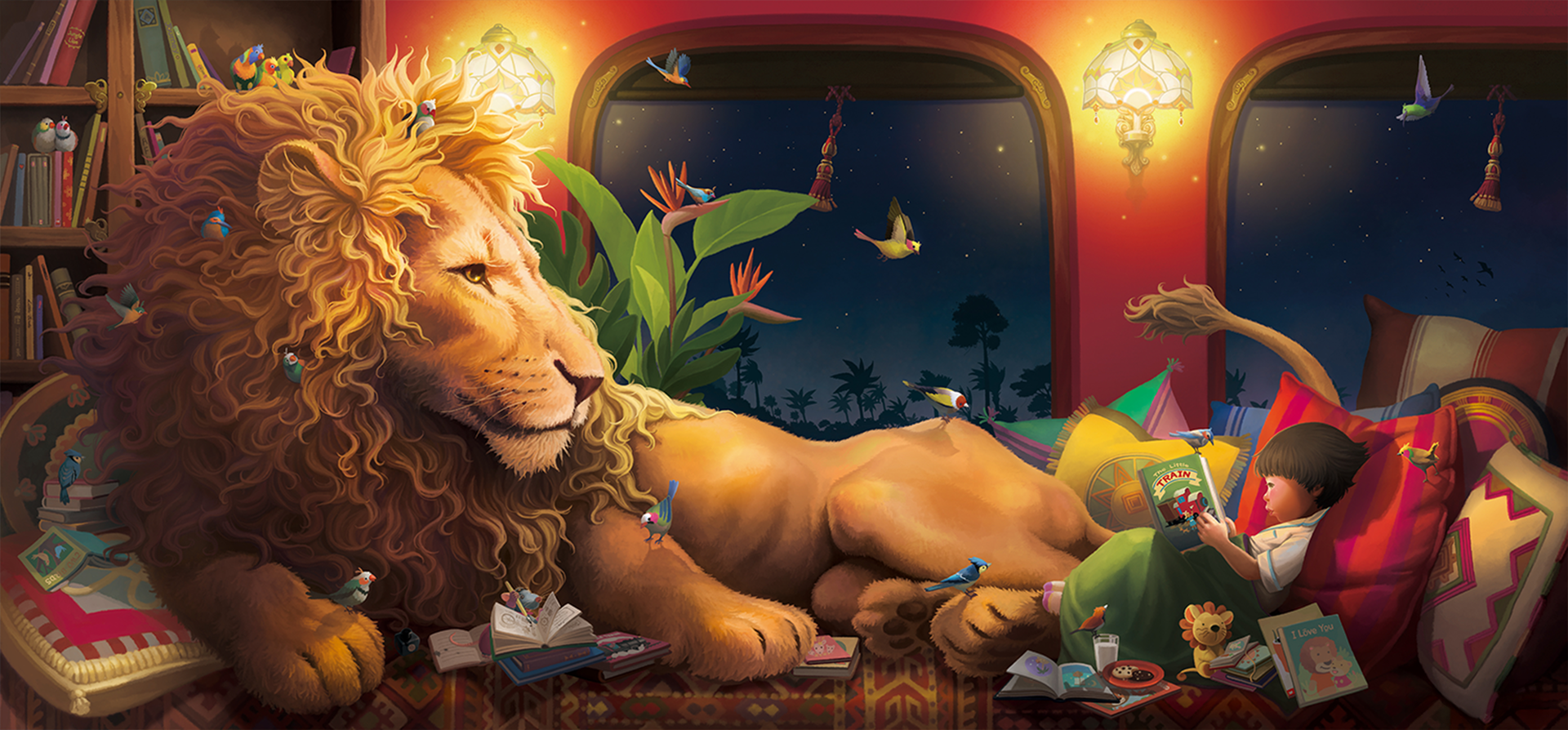 All Aboard the Moonlight Train