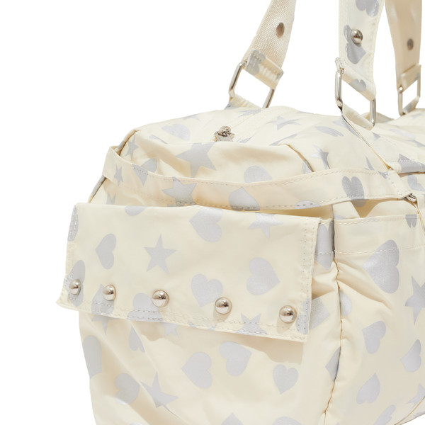 【TMV X DEINET】HEART STAR DUFFLE BAG TMV X DEINET HEART STAR DUFFLE BAG IN LEMON : THE MUSEUM VISITOR