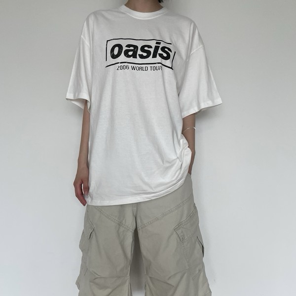 oasis 2006 world tour Tシャツ Oasis 2006 WORLD TOUR Tシャツ