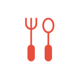 간식 무제한 제공 아이콘