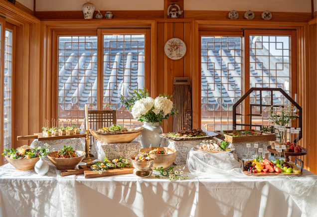 최고의 맛을 엄선하여 선정한 뷔페식