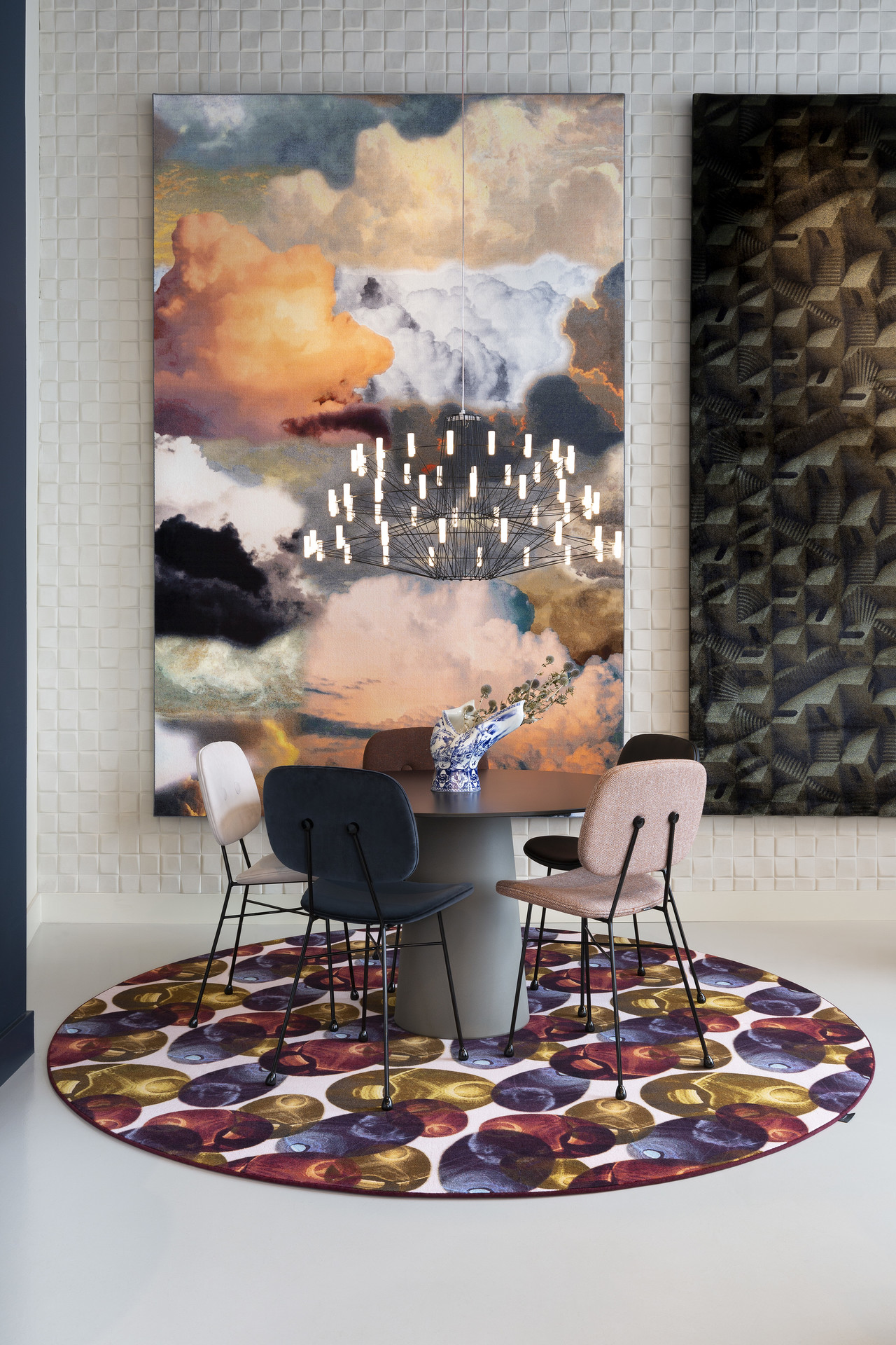 Walking on Cloud Carpet