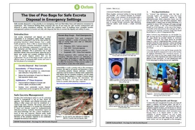 <span class="Caption_font" style="font-size:14px; color:#545454;">옥스팜의 <비상 상황에서 안전한 배설물 처리를 위한 배변 봉투 사용법> 보고서. ⓒ Oxfam</span>
