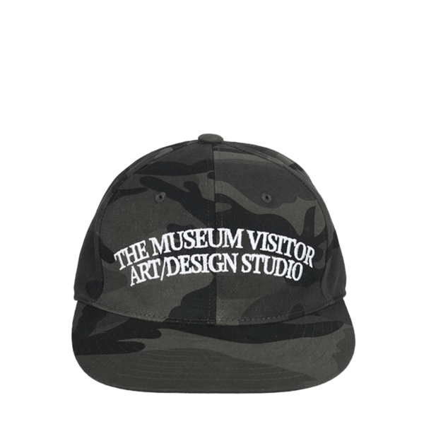 【THE MUSEUM VISITOR】 RABBIT EMBROIDERY CAP (CAMO) RABBIT EMBROIDERY CAP (CAMO) : THE MUSEUM VISITOR
