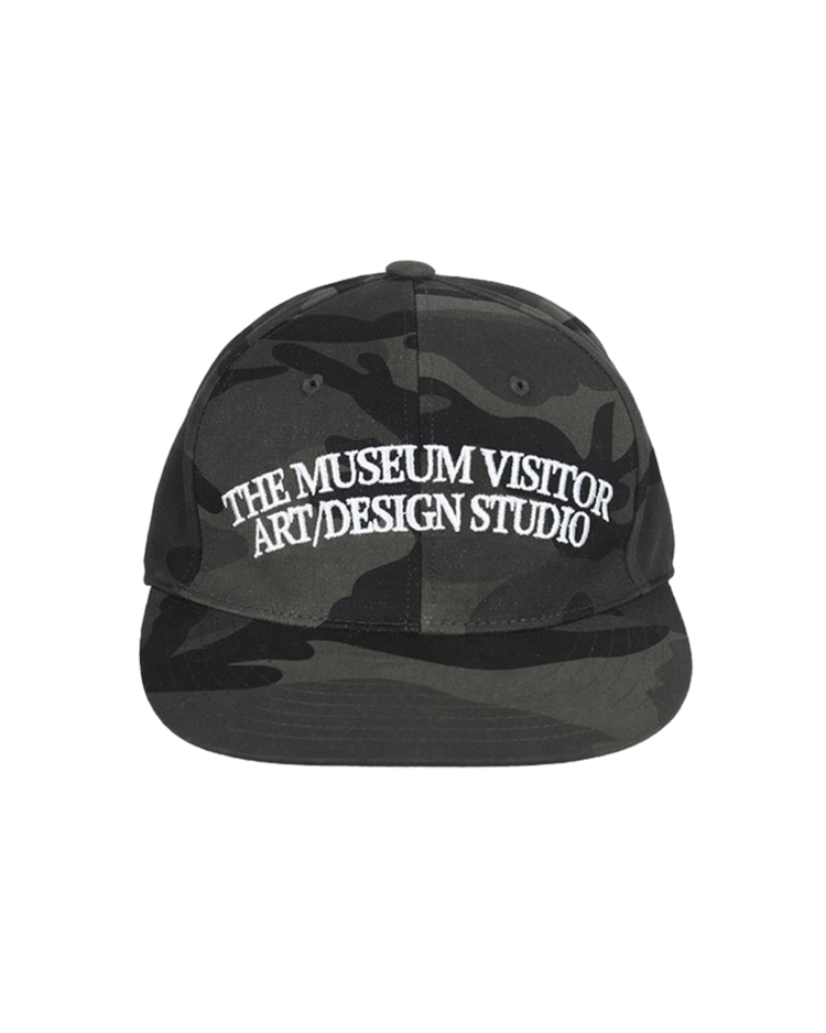 RABBIT EMBROIDERY CAP (CAMO) : THE MUSEUM VISITOR