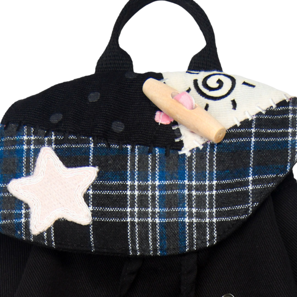 [THE MUSEUM VISITOR]韓国人気★PATCHWORK STRING MINI BACKPACK PATCHWORK STRING MINI BACKPACK : THE MUSEUM VISITOR
