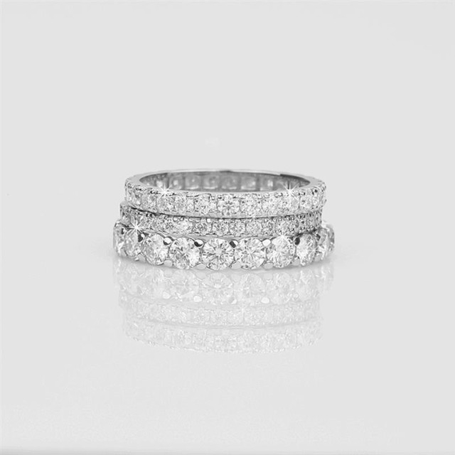 Lab Diamond Eternity Guard Ring