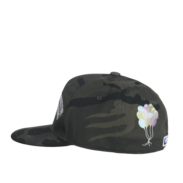 【THE MUSEUM VISITOR】 RABBIT EMBROIDERY CAP (CAMO) RABBIT EMBROIDERY CAP (CAMO) : THE MUSEUM VISITOR