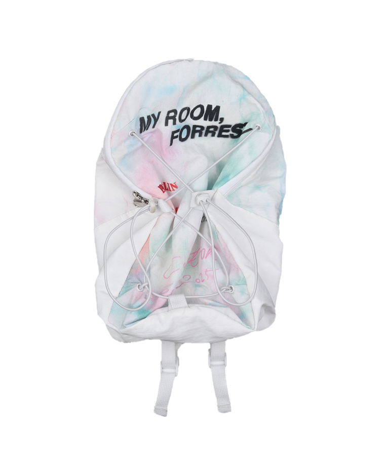 SPRAY PRINTED BACKPACK : THE MUSEUM VISITOR