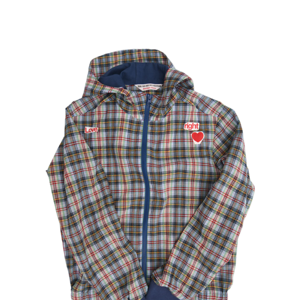 LOVE CHECK JACKET : THE MUSEUM VISITOR