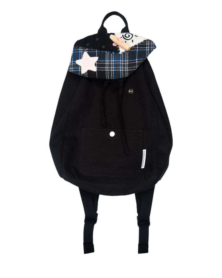 バックパック・リュック THE MUSEUM VISITOR CHIFFON POINT DRAWBAG 5FT1922 ☆THE MUSEUM VISITOR☆ CHIFFON POINT DRAWBAG BEIGE 15679